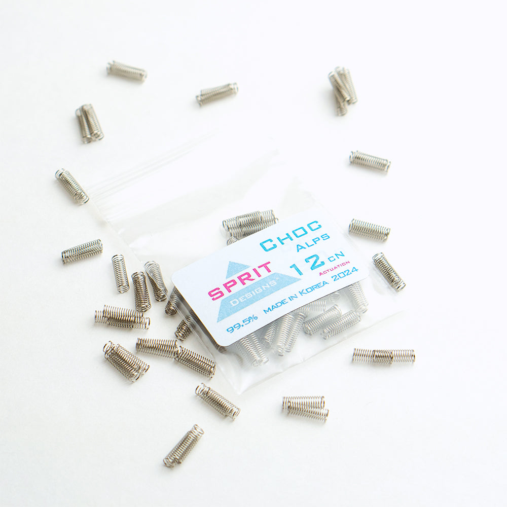 Kailh Spring SPRiT Kailh Choc 12g Springs – Nolltronics